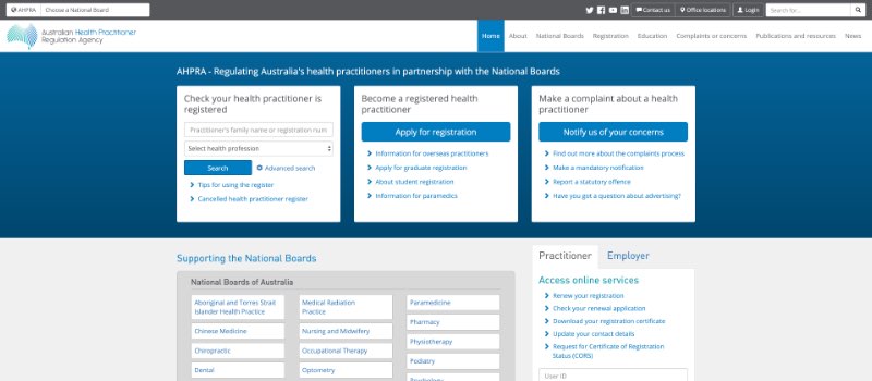 Australian Health Practitioner Regulation Agency Australian Health Practitioner Regulation Agency